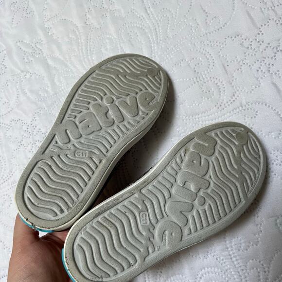 Native Jefferson Bling Glitter Sneakers Size 11 - Picture 9 of 9